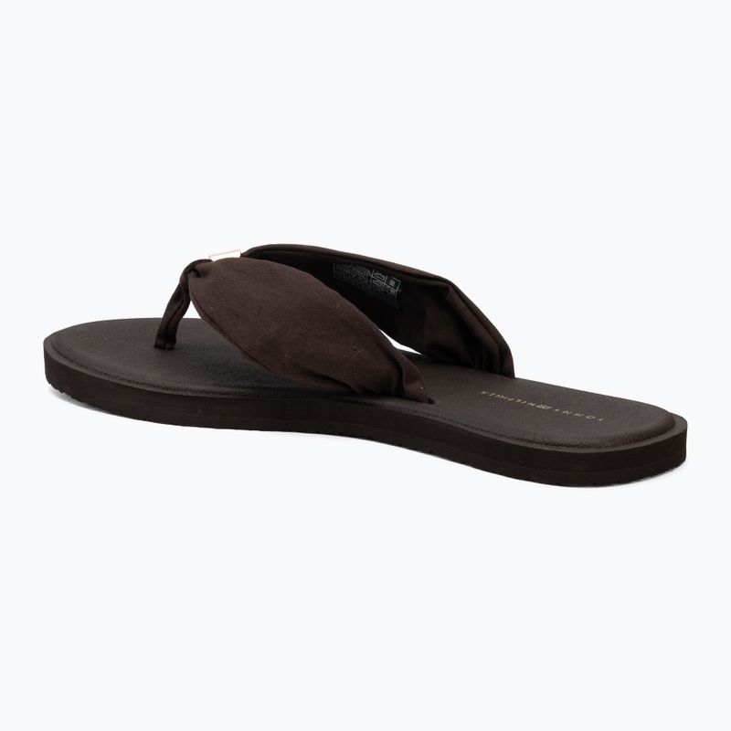 Damen Flip-Flops Tommy Hilfiger Scandi Soft Summer fondant brown 3