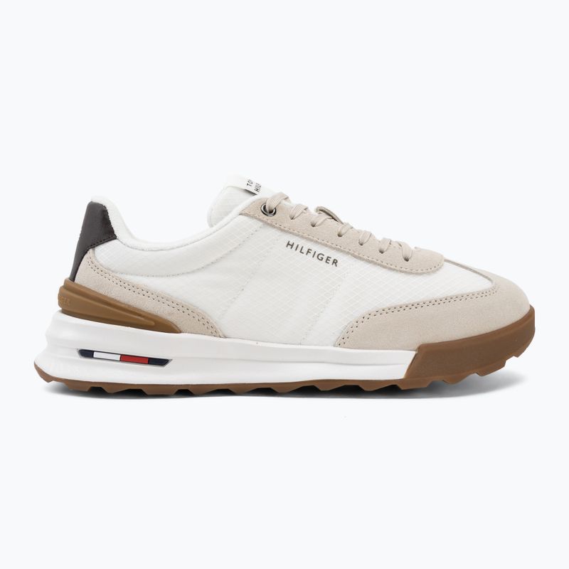 Herren Schuhe Tommy Hilfiger Retro Runner Mesh Suede Mix classic stone 2