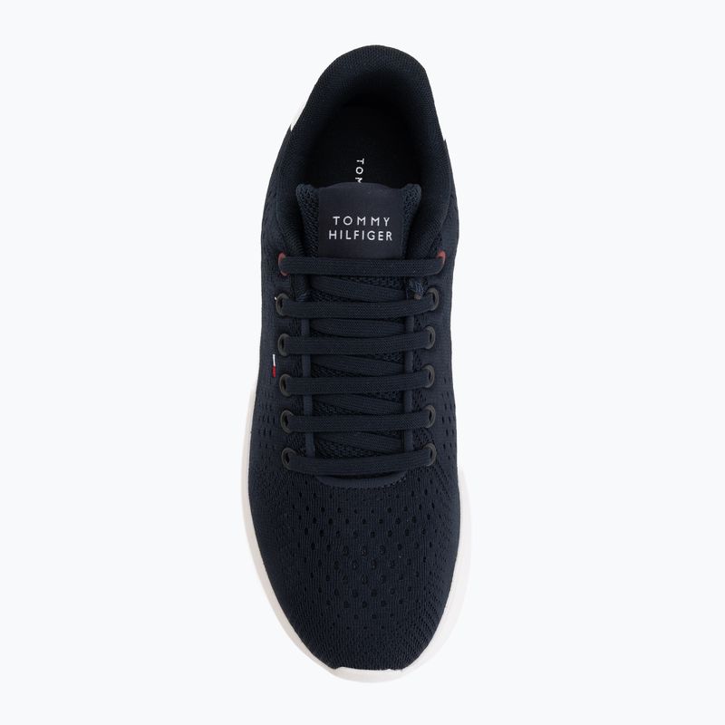 Herren Schuhe Tommy Hilfiger Lightweight Runner Knit desert sky 5