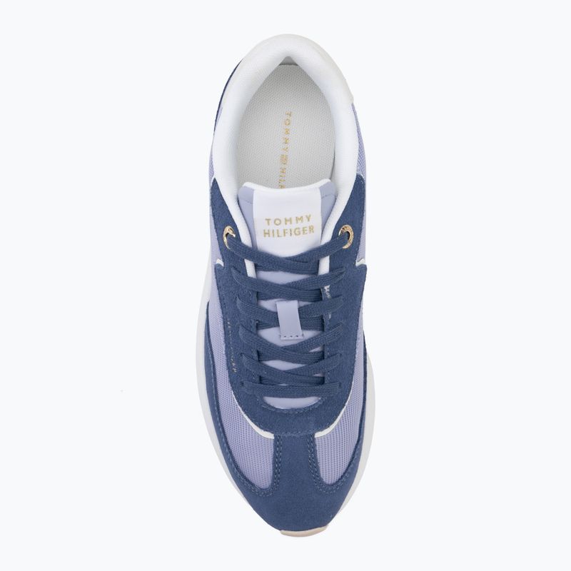 Damen-Schuhe Tommy Hilfiger Retro Runner Mix stardust blue 5