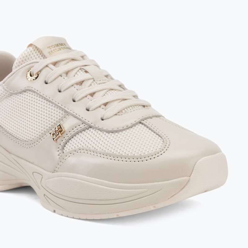 Damen-Schuhe Tommy Hilfiger ModernRunner Shiny Leather soft cream 7