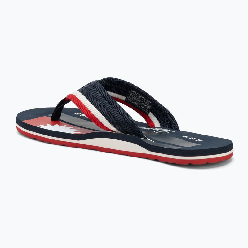 Herren Flip-Flops Tommy Hilfiger Patch Print desert sky 3