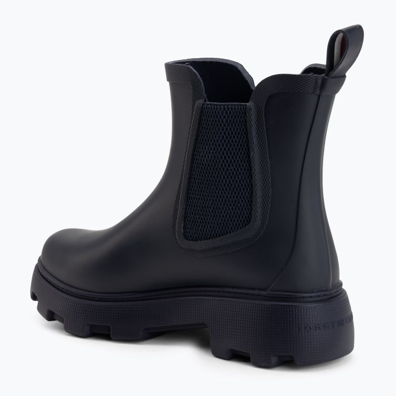 Gummistiefel für Damen Tommy Hilfiger Rubber Flag Cleated space blue 3