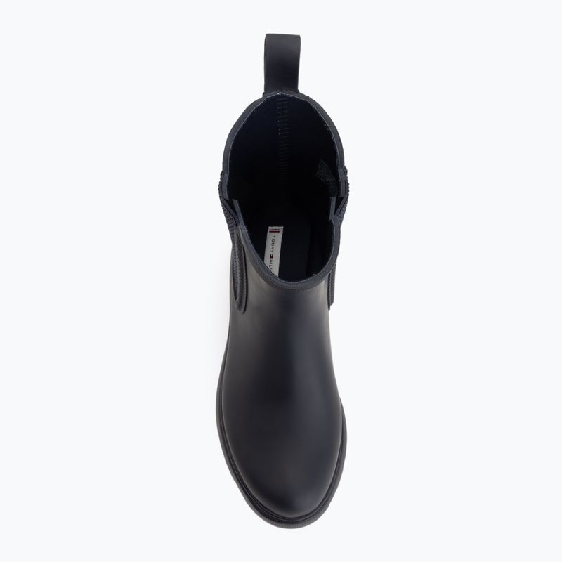 Gummistiefel für Damen Tommy Hilfiger Rubber Flag Cleated space blue 5