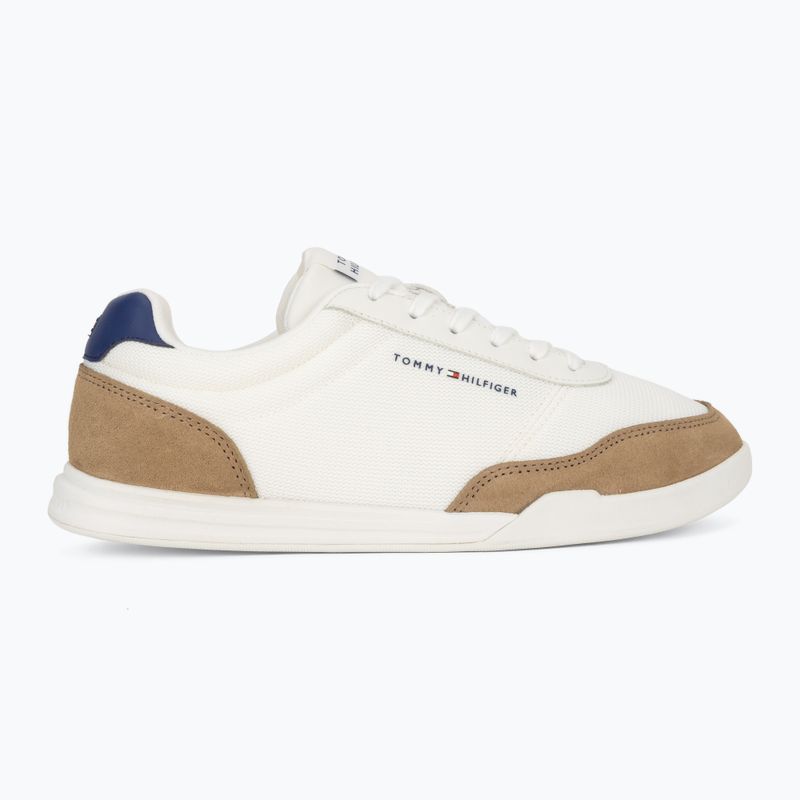 Herren Schuhe Tommy Hilfiger Low Pro Cupsole Nylon Suede Mix ecru 2
