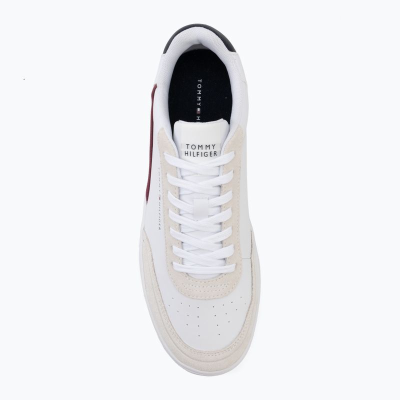 Herren Schuhe Tommy Hilfiger Basket Core Leather Suede Mix rwb 5