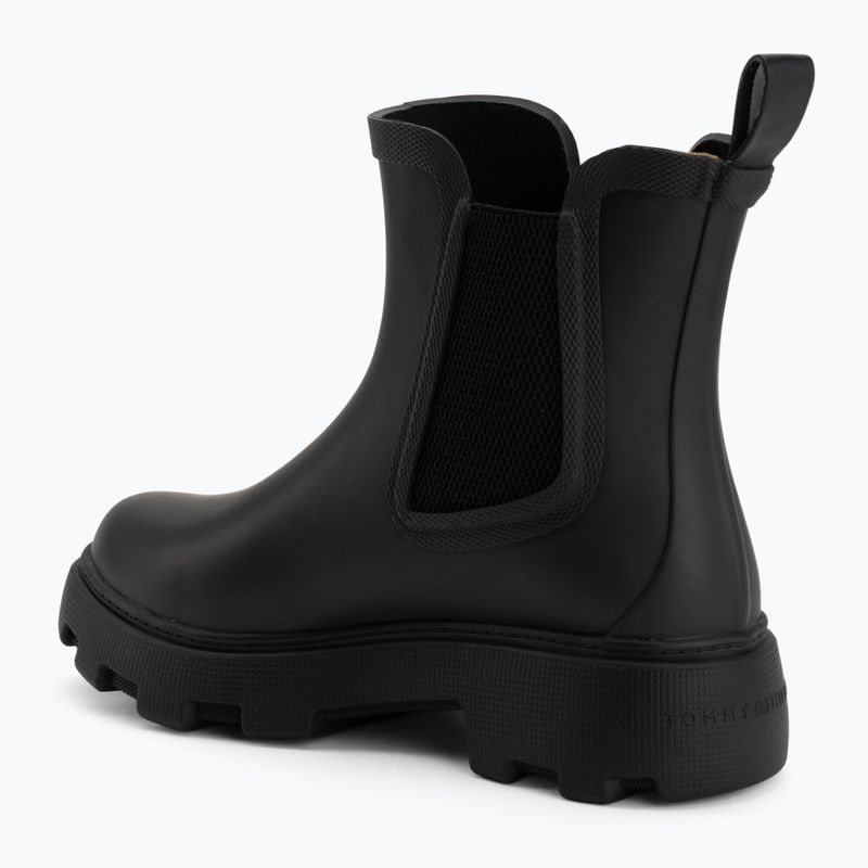 Gummistiefel für Damen Tommy Hilfiger Rubber Flag Cleated black 3