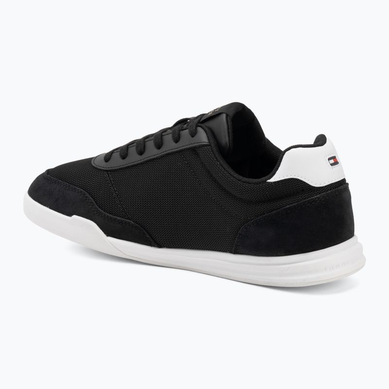 Herren Schuhe Tommy Hilfiger Low Pro Cupsole Nylon Suede Mix black 3