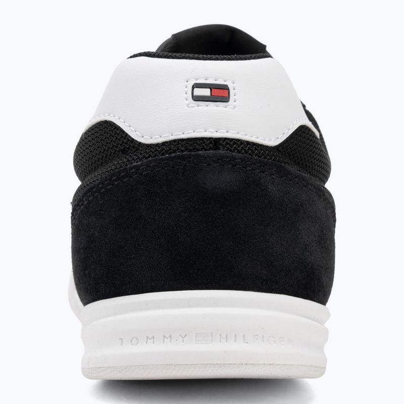 Herren Schuhe Tommy Hilfiger Low Pro Cupsole Nylon Suede Mix black 6