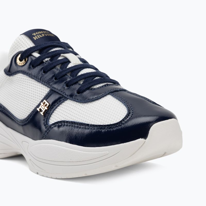 Damen-Schuhe Tommy Hilfiger ModernRunner Shiny Leather yale navy 7