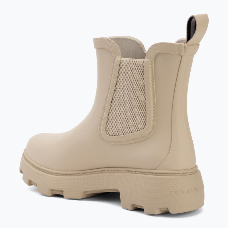 Gummistiefel für Damen Tommy Hilfiger Rubber Flag Cleated classic beige 3