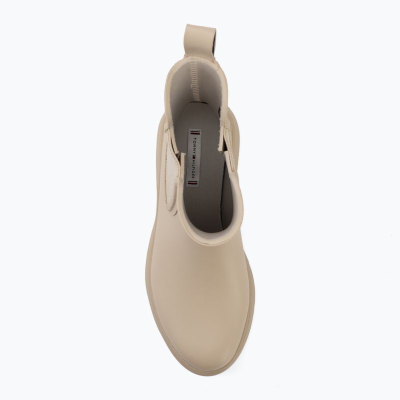 Gummistiefel für Damen Tommy Hilfiger Rubber Flag Cleated classic beige 5