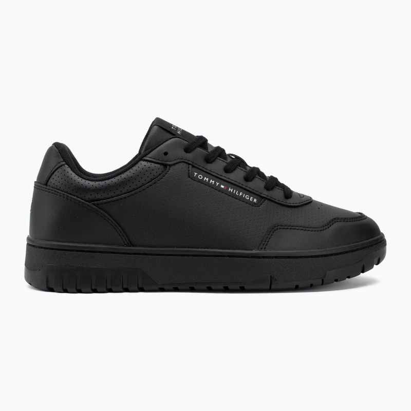 Herren Schuhe Tommy Hilfiger Basket Core Leather black 2