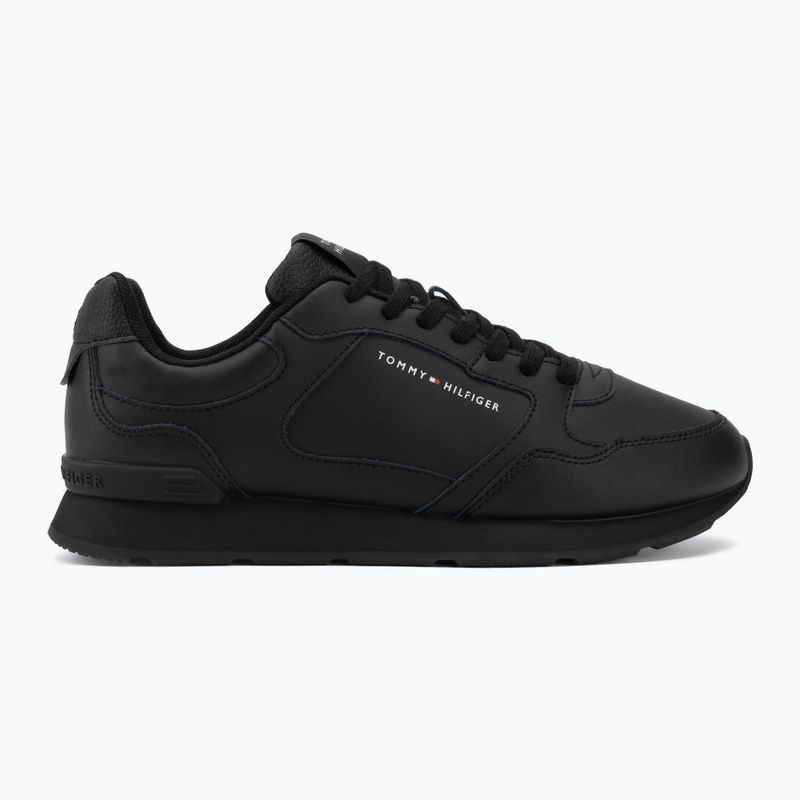 Herren Schuhe Tommy Hilfiger Light Eva Runner Leather black 2