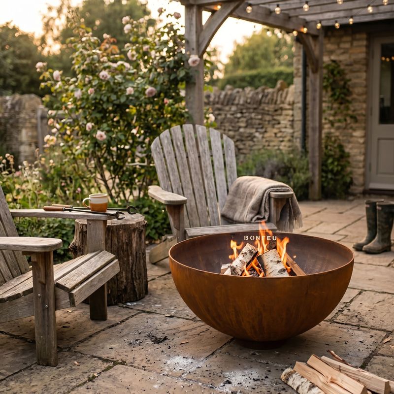  Feuerschale BonFeu BonBowl Pro 80 cm corten 3