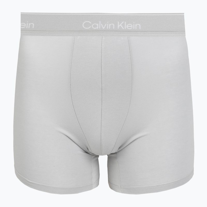 Herrenboxershorts Calvin Klein LV00NB4394 Brief black/harbor mist/dark purple w/ dt 4
