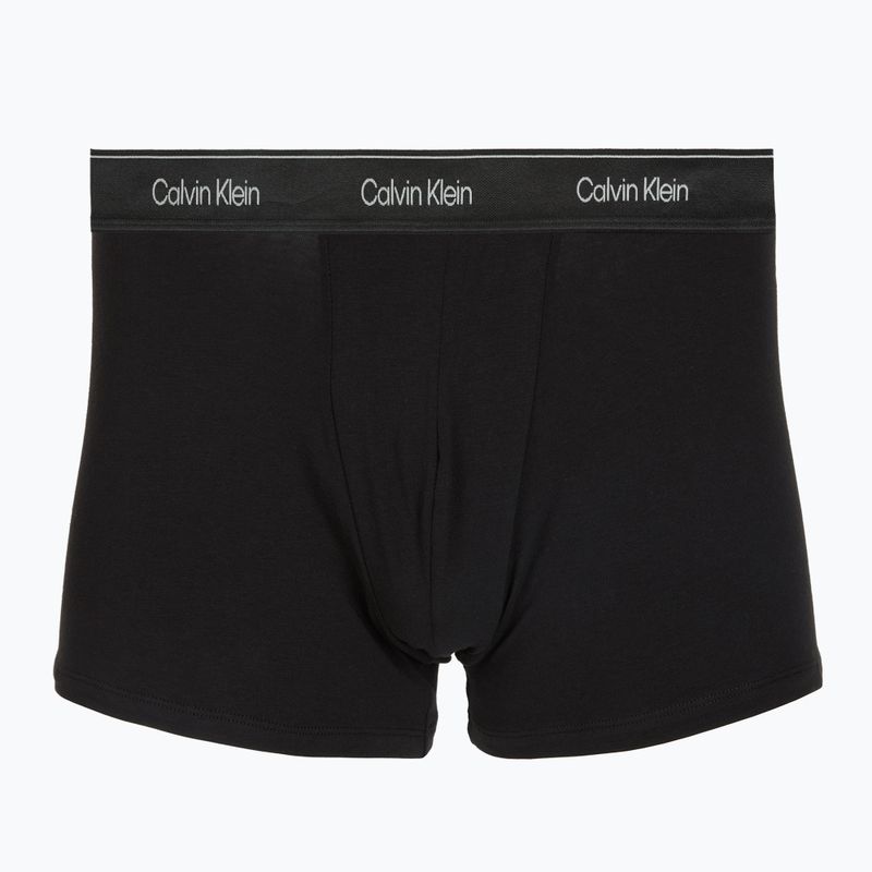Herrenboxershorts Calvin Klein LV00NB4575 Trunk black/goji berry/black 3