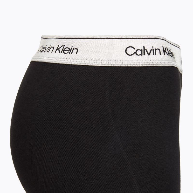Herrenboxershorts Calvin Klein LV00NB4730 Trunk black w/ silver haze wbs 3