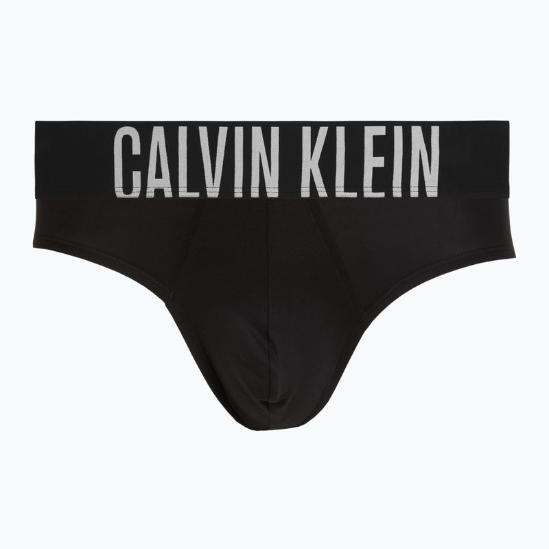 Herren-Slips Calvin Klein 000NB3610A Hip Brief black/goji berry/aqua blue 4