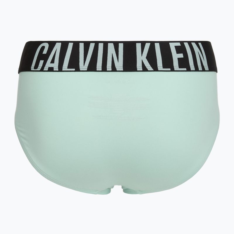 Herren-Slips Calvin Klein 000NB3610A Hip Brief black/goji berry/aqua blue 5