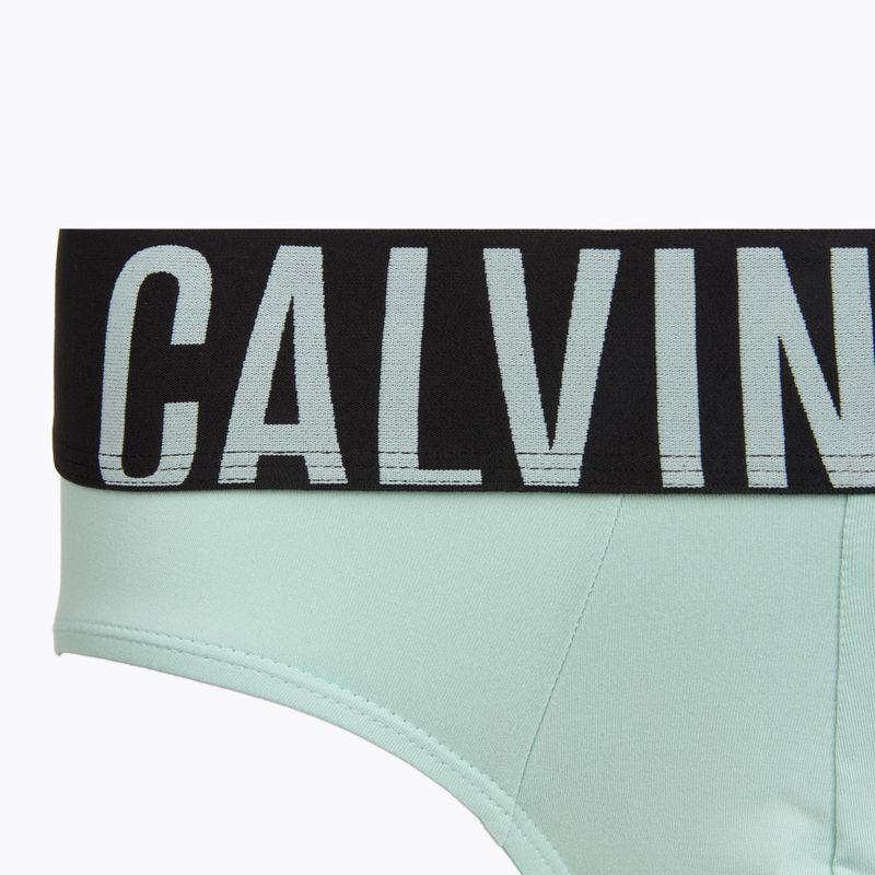 Herren-Slips Calvin Klein 000NB3610A Hip Brief black/goji berry/aqua blue 6