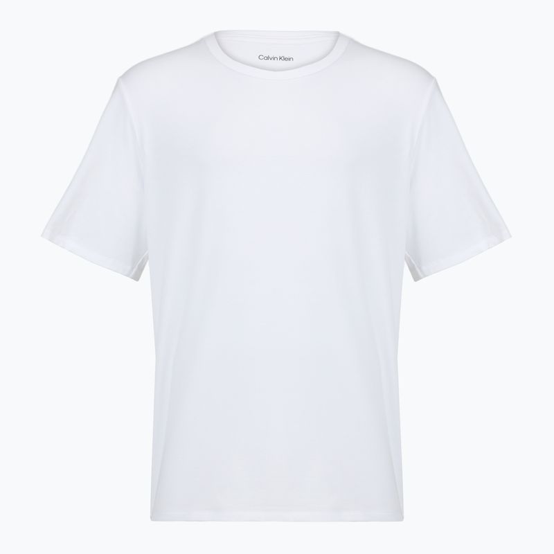 Herren-Shirt Calvin Klein LV00NB4185 Crew Neck black w/ white emb/white w/ black e 2