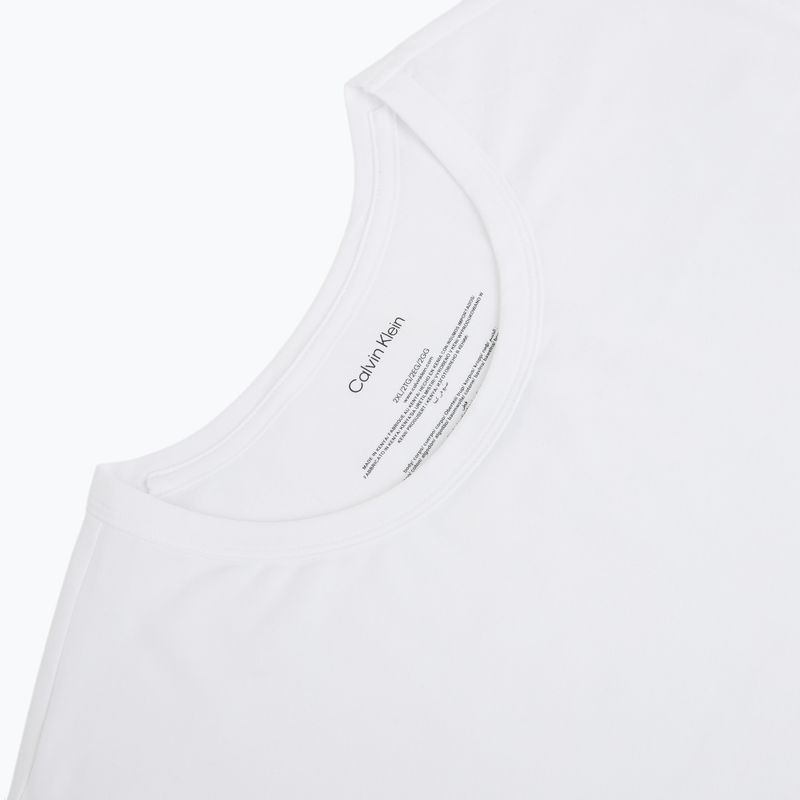 Herren-Shirt Calvin Klein LV00NB4185 Crew Neck black w/ white emb/white w/ black e 6