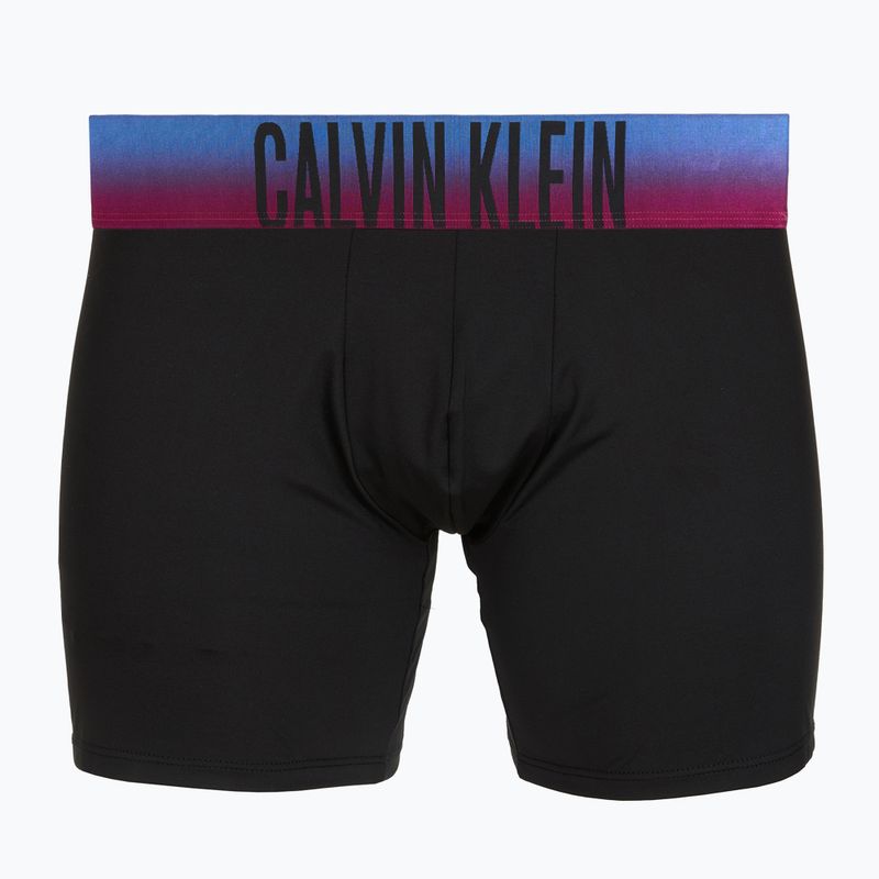 Herrenboxershorts Calvin Klein LV00NB4622 Boxer Brief blck bodies w/ plein air psdn blue/ 2
