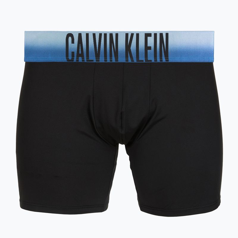 Herrenboxershorts Calvin Klein LV00NB4622 Boxer Brief blck bodies w/ plein air psdn blue/ 3