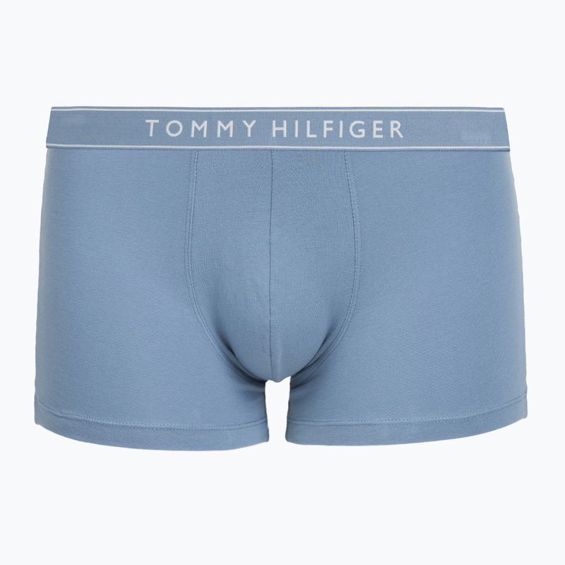 Herrenboxershorts Tommy Hilfiger Trunk Dtm navy blue/opul blue/brisk blue 2
