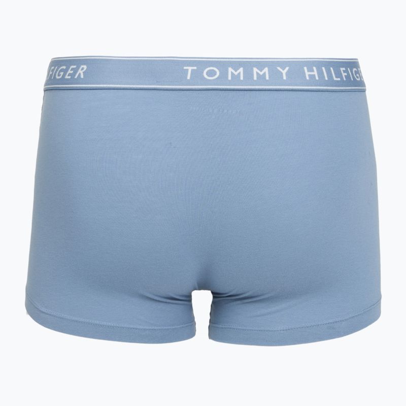 Herrenboxershorts Tommy Hilfiger Trunk Dtm navy blue/opul blue/brisk blue 3