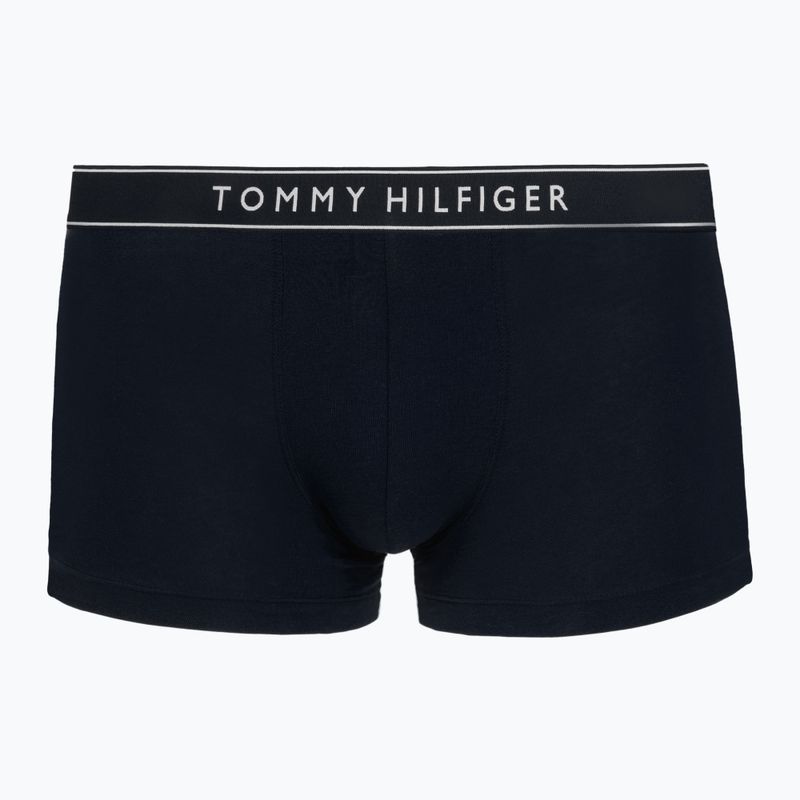 Herrenboxershorts Tommy Hilfiger Trunk Dtm navy blue/opul blue/brisk blue 6