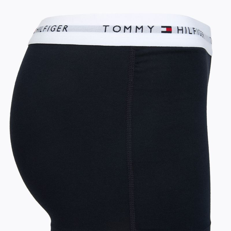 Herrenboxershorts Tommy Hilfiger Trunk WB 3 pack nb//white/orna green/utility olive 6