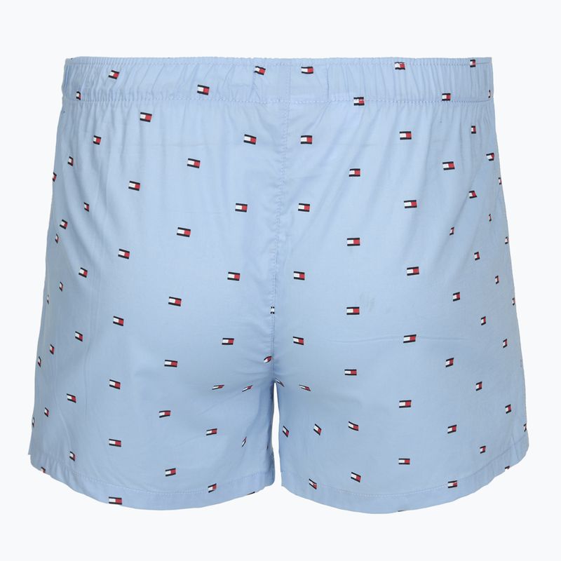 Herrenboxershorts Tommy Hilfiger Woven Boxer Print 3 pack chambray flag/carb navy/c navy flag 6