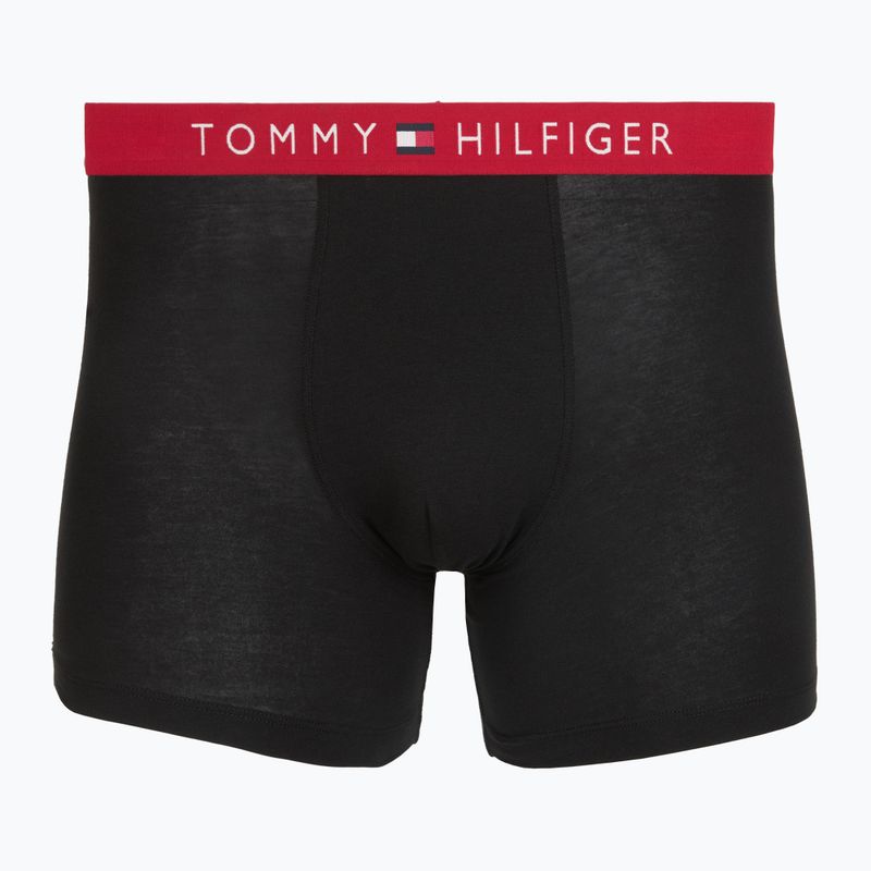 Herrenboxershorts Tommy Hilfiger Boxer Brief medium red/rasp juice/burgundy 2