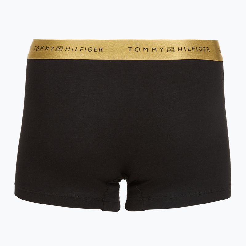 Herrenboxershorts Tommy Hilfiger Trunk Metallic gold/burgundy/green 5