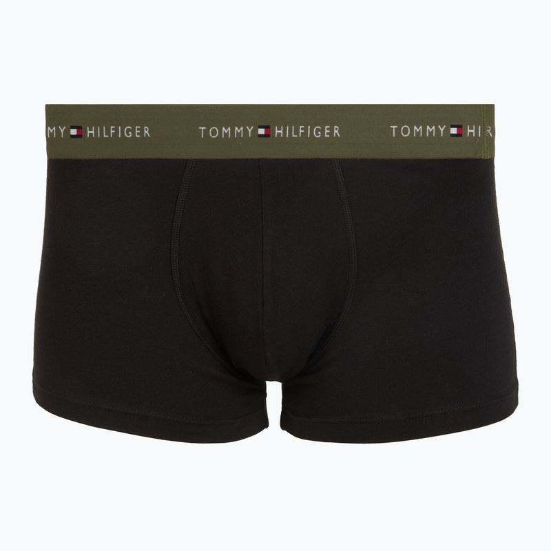 Herrenboxershorts Tommy Hilfiger Trunk WB 7 pack black/whit/lava/sky blue/navy blue/ter red/ut ol 4