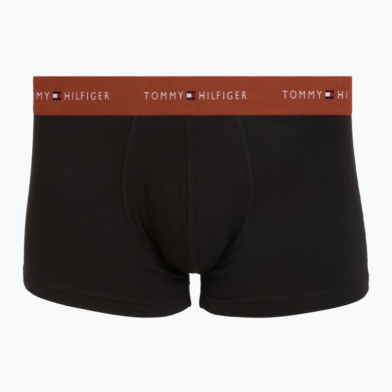 Herrenboxershorts Tommy Hilfiger Trunk WB 7 pack black/whit/lava/sky blue/navy blue/ter red/ut ol 6