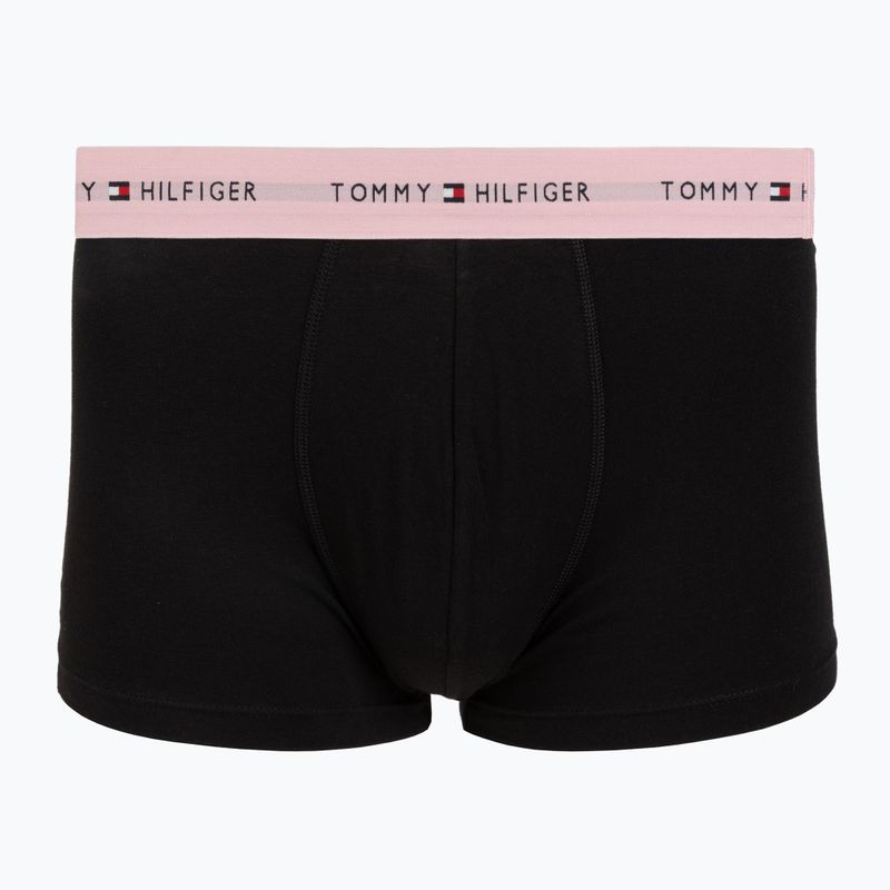Herrenboxershorts Tommy Hilfiger Trunk WB 5 pack black/fr red/bon pk/als green/no blue 2