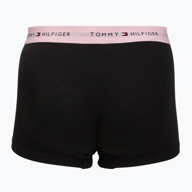 Herrenboxershorts Tommy Hilfiger Trunk WB 5 pack black/fr red/bon pk/als green/no blue 7