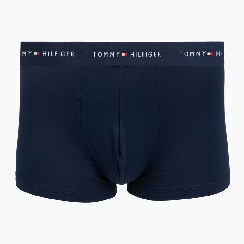 Herrenboxershorts Tommy Hilfiger Trunk carbon navy/carbon navy/carbon navy 2
