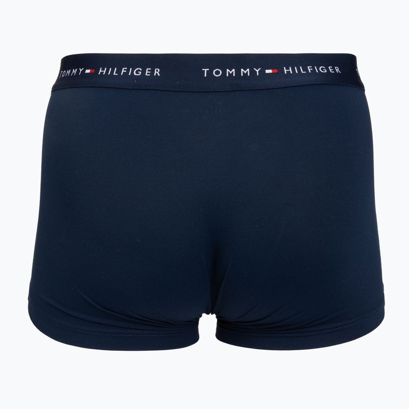 Herrenboxershorts Tommy Hilfiger Trunk carbon navy/carbon navy/carbon navy 3