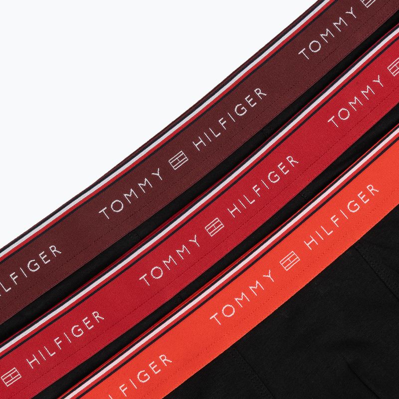 Herrenboxershorts Tommy Hilfiger Trunk fire red/burgundy/medium red 6