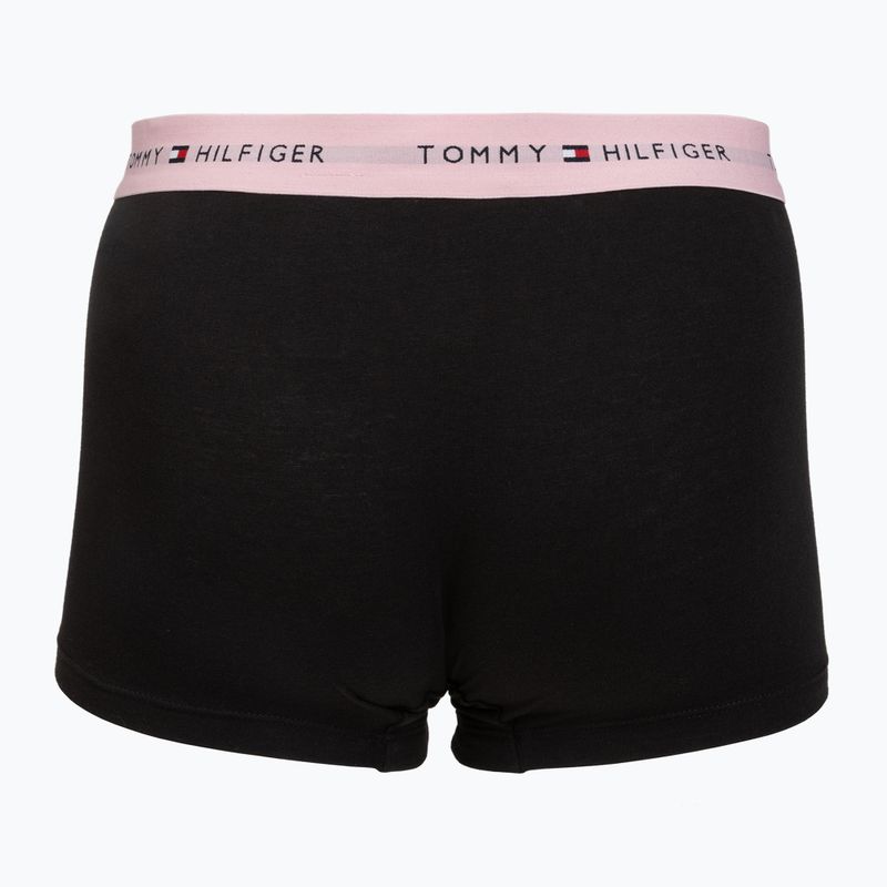 Herrenboxershorts Tommy Hilfiger Trunk WB 3 pack utility sage/black/bonita pink 5