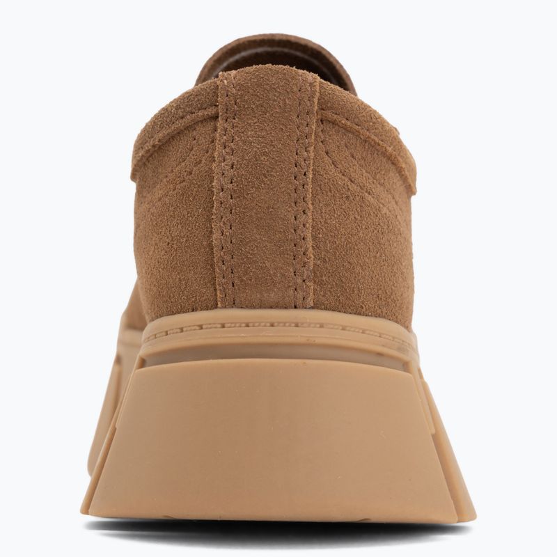 Damen-Schuhe Tommy Jeans Platform Sneaker Suede warm khaki 6