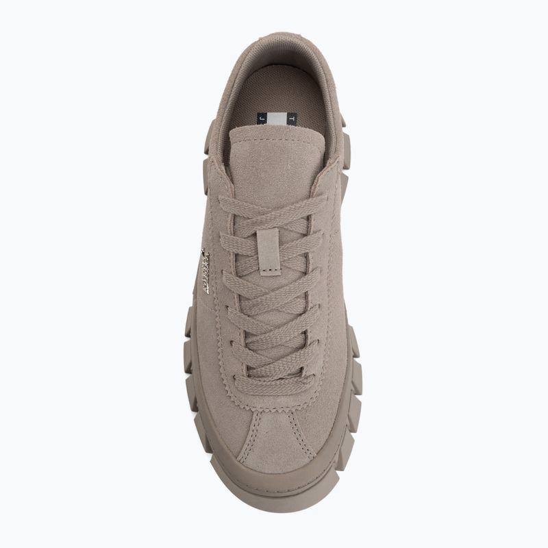 Damen-Schuhe Tommy Hilfiger TJW Platform Sneaker Suede limeston dust 5