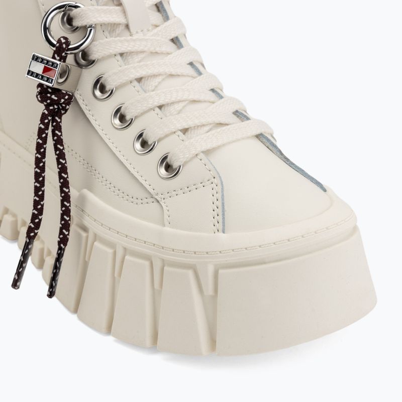 Damen-Schuhe Tommy Jeans Platform Sneaker Leather MC ecru 7