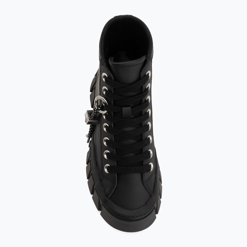 Damen-Schuhe Tommy Jeans Platform Sneaker Leather Mc black 5