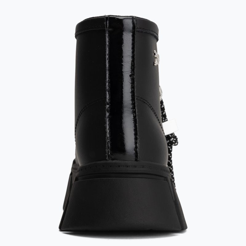 Damen-Schuhe Tommy Jeans Platform Sneaker Leather Mc black 6