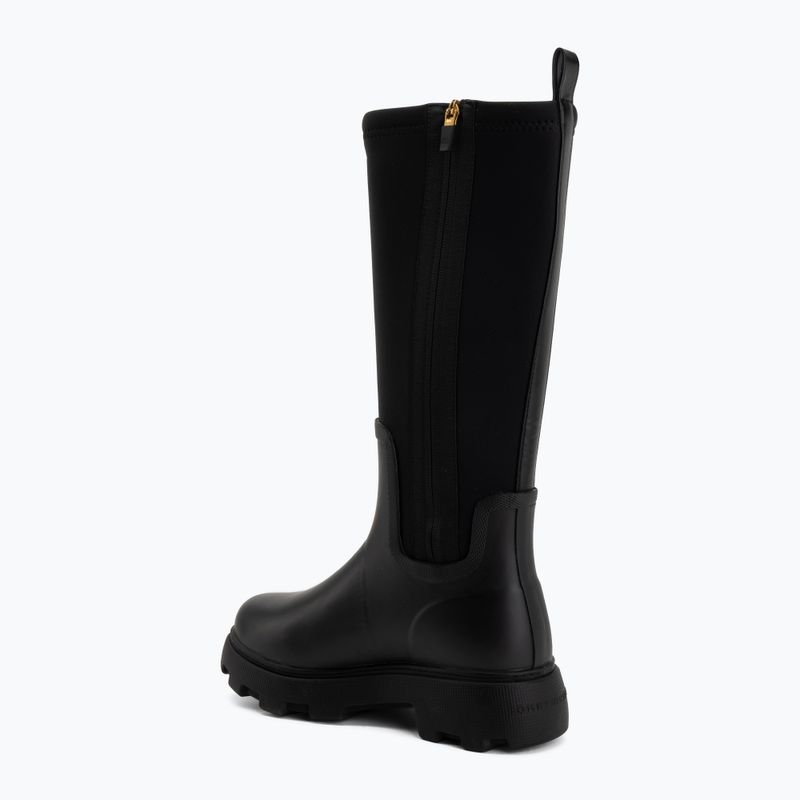 Gummistiefel für Damen Tommy Hilfiger Stamp Warm Knee black 3